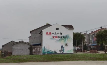 乐平新农村墙绘